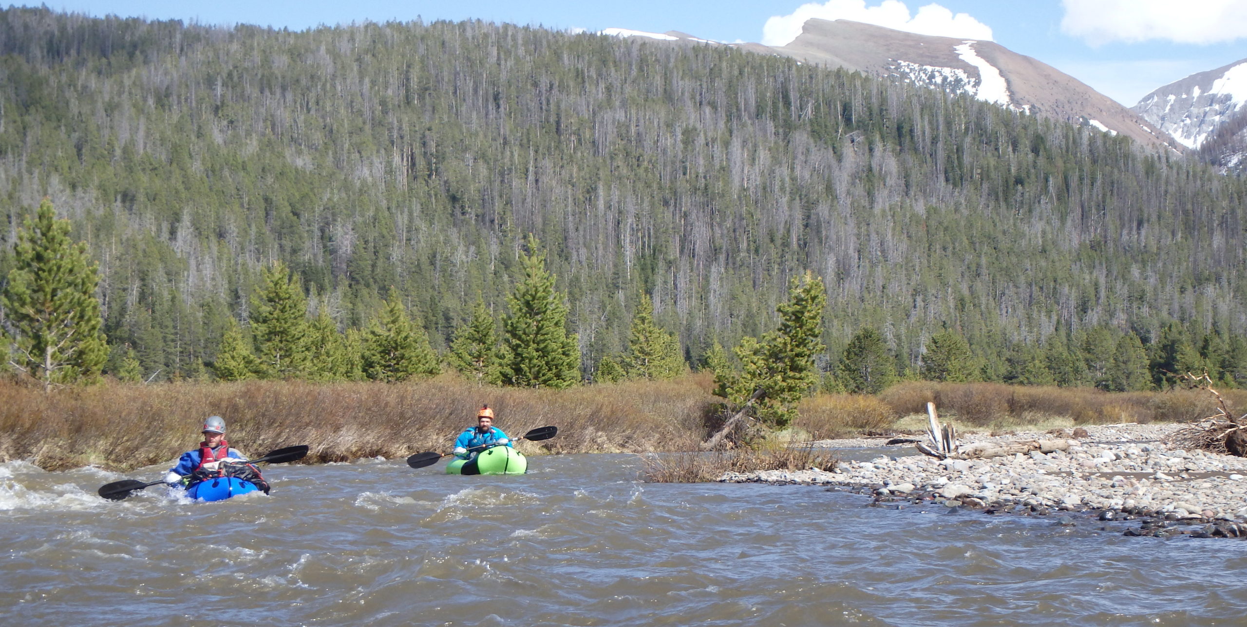 packrafting DuMorSki